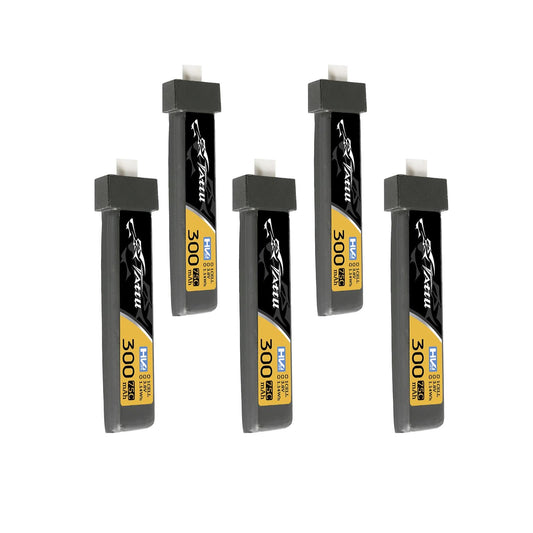 Tattu 300Mah 1s 5 pack