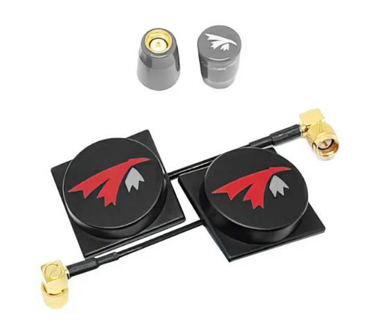 TrueRC HDZero Goggle Antennas, LHCP Combo Stubby